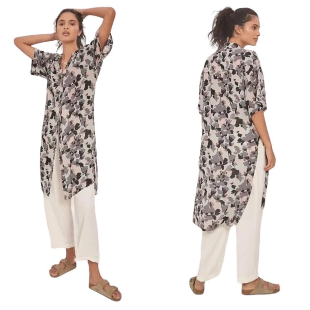 ANTHROPOLOGIE Maeve Rita Printed Tunic Top - Size Small